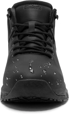 Non Slip Work Boots for Men Slip Resistant Shoes Restaurant Kitchen, view 3