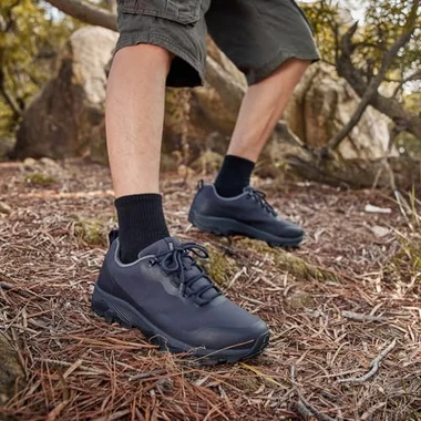 Men's Waterproof Hiking Shoes Lightweight Breathable Non-Slip Trail Trekking Outdoor Shoes, view 2